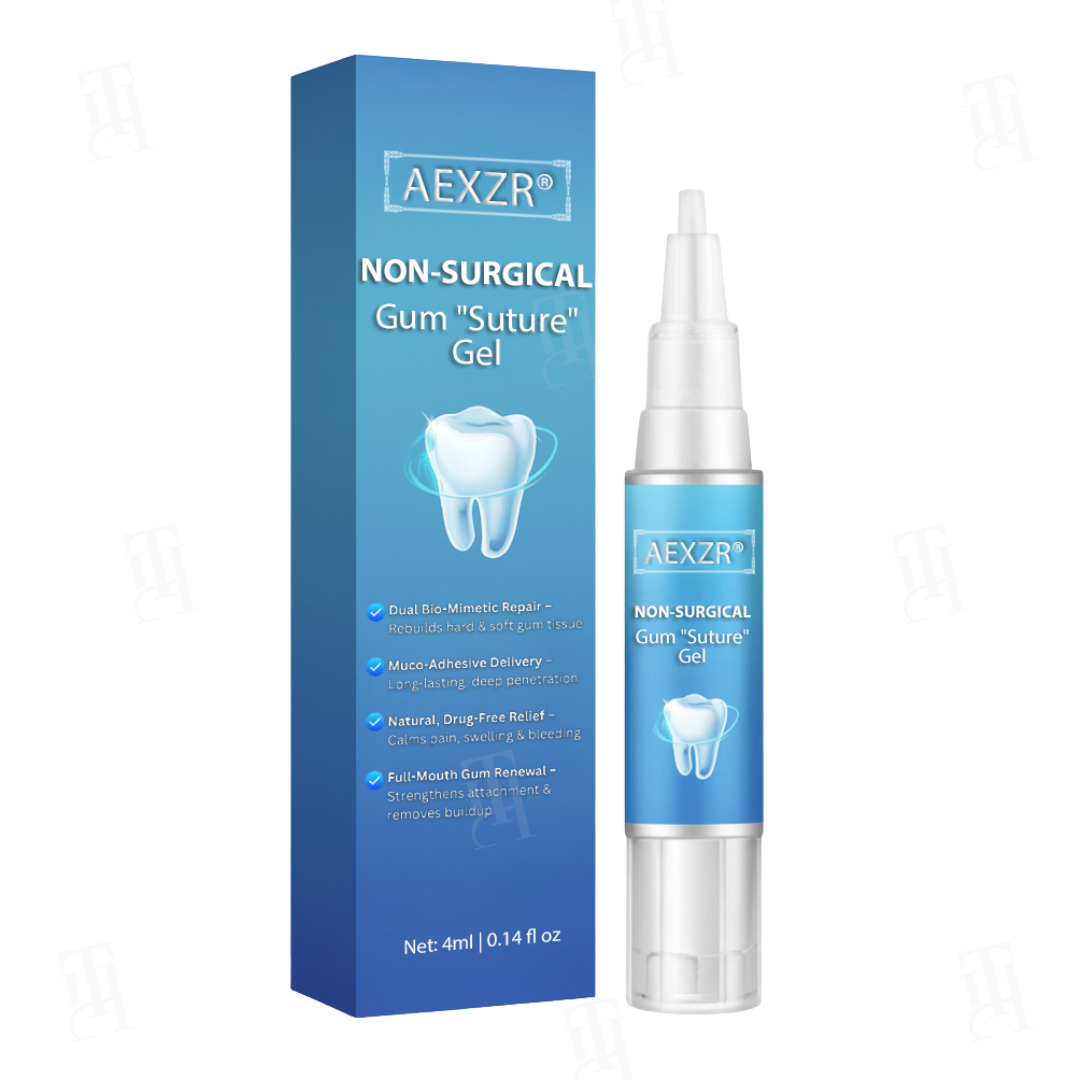 🌟Tienda Oficial | 🛡️ ¡Fortalece los dientes flojos y revierte la retracción de encías de forma natural! Gel No Quirúrgico para Encías "Sutura" AEXZR®
