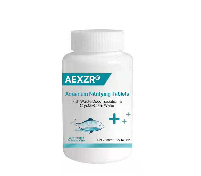 AEXZR ® Aquarium Nitroglycerin. - fish. And the clear glowing water