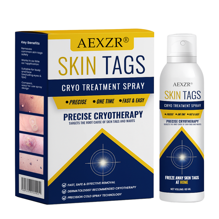❄️ ¡Fórmula Crio de Acción Rápida! | ✨ ¡Congela las imperfecciones al instante! | Spray AEXZR® para el Tratamiento Crio de Verrugas Cutáneas