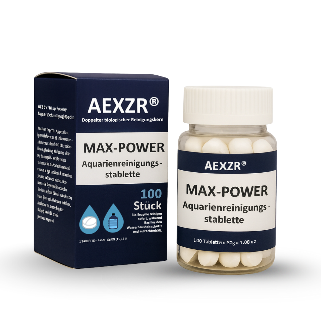 AEXZR® Max-Power Aquarium Cleaning Tablet