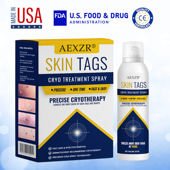 ❄️ Fast-Acting Cryo Formula! | ✨ Freeze Blemishes Instantly! | AEXZR® Skin Tag Cryo Treatment Spray