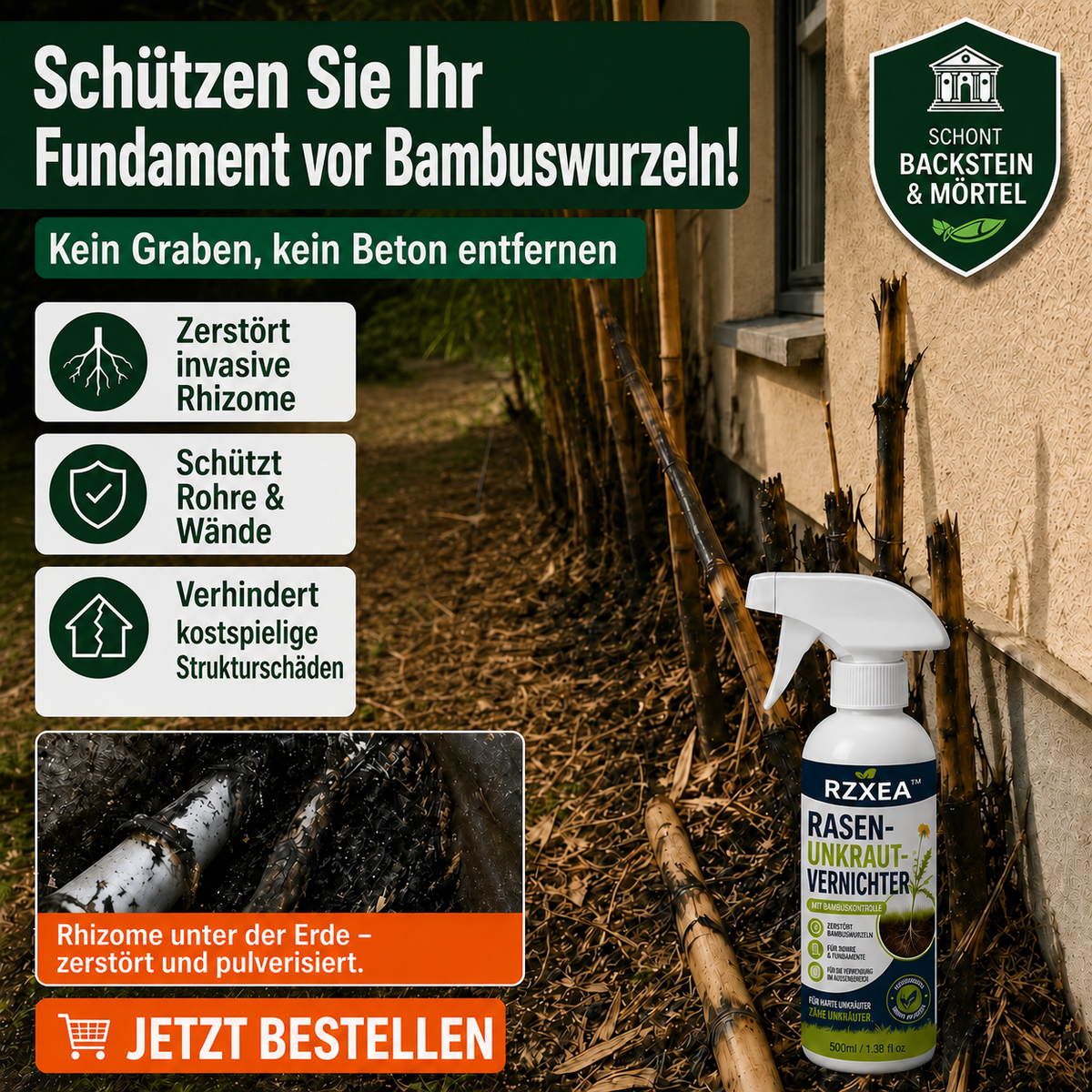 ⚡ [Einfaches und stressfreies Unkrautjäten im Garten] Unkrautvernichter für den Hausgebrauch