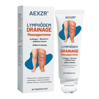 🏆Offizieller Store | 🛡️ Holen Sie sich das Gefühl von Leichtigkeit in 7 Tagen zurück! AEXZR® LYMPHÖDEM-Drainage-Massagecreme