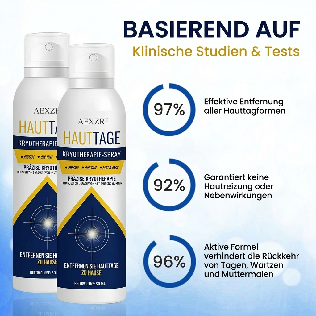 ✨ Schmerzfreie Entfernung für zu Hause | AEXZR® Stielwarzen Kryo-Behandlungsspray