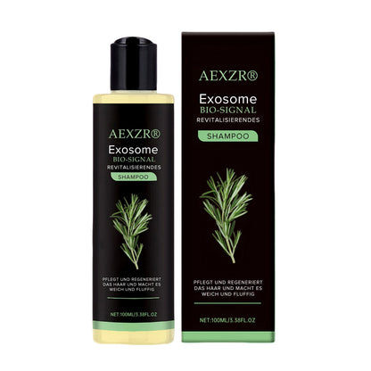 🌟 Tienda oficial | 🛡️ Detén la caída del cabello de raíz. ¡Pelo más denso en 20 días! | Champú Revitalizante Bio-Signal con Exosomas AEXZR®