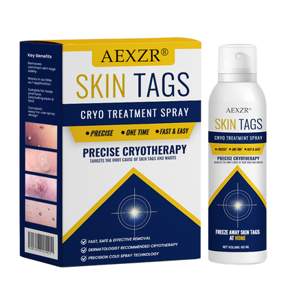 ❄️ Fast-Acting Cryo Formula! | ✨ Freeze Blemishes Instantly! | AEXZR® Skin Tag Cryo Treatment Spray