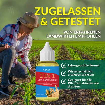 AEXZR® 2 in 1 Vita-Enzym Lösung