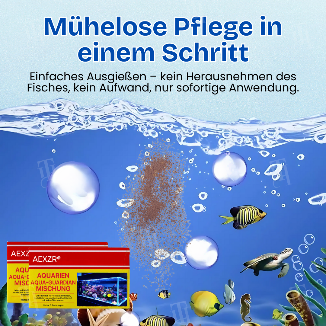 🏆Offizieller Store | ✨ Von trüb zu kristallklar über Nacht! | AEXZR® Aquarien Aqua-Guardian Mischung