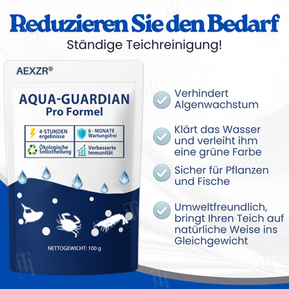 ⏱️ Kristallklar in 24 Stunden! | 🌿 100% Sicher für Fische & Pflanzen | AEXZR® Aqua-Guardian Pro Formel
