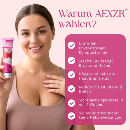 ✨ Von Flach zu Traumkurven! | ⏱️ Sichtbar voller in 30 Tagen! | AEXZR® CurvLift-Vergrößerungscreme