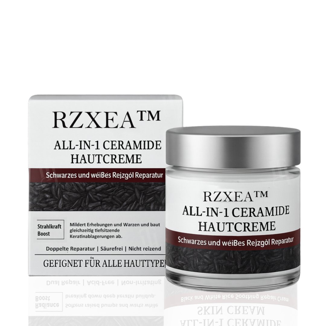 🏆Offizieller Store | 🛡️ Schluss mit brennenden Säuren! Entfernen Sie Hautmakel sanft & sicher RZXEA™ All-in-1 Ceramide Hautcreme