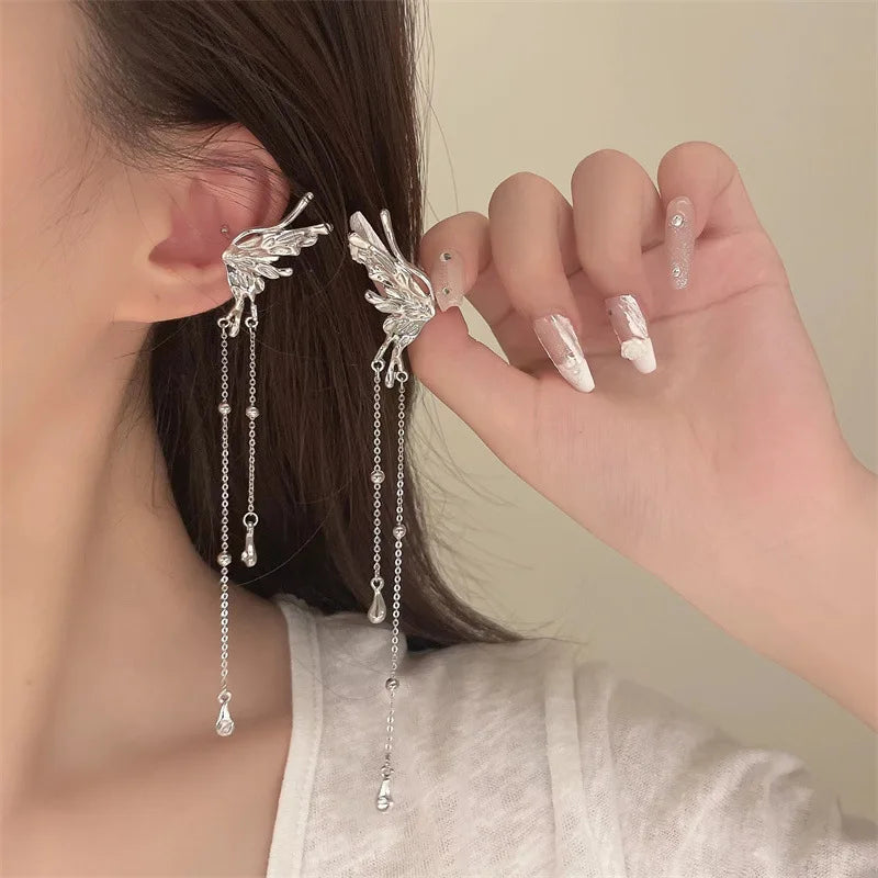 CZTICLE® Elegant Elf Butterfly Zircon Clip Earrings