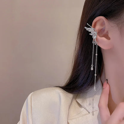 CZTICLE® Elegant Elf Butterfly Zircon Clip Earrings
