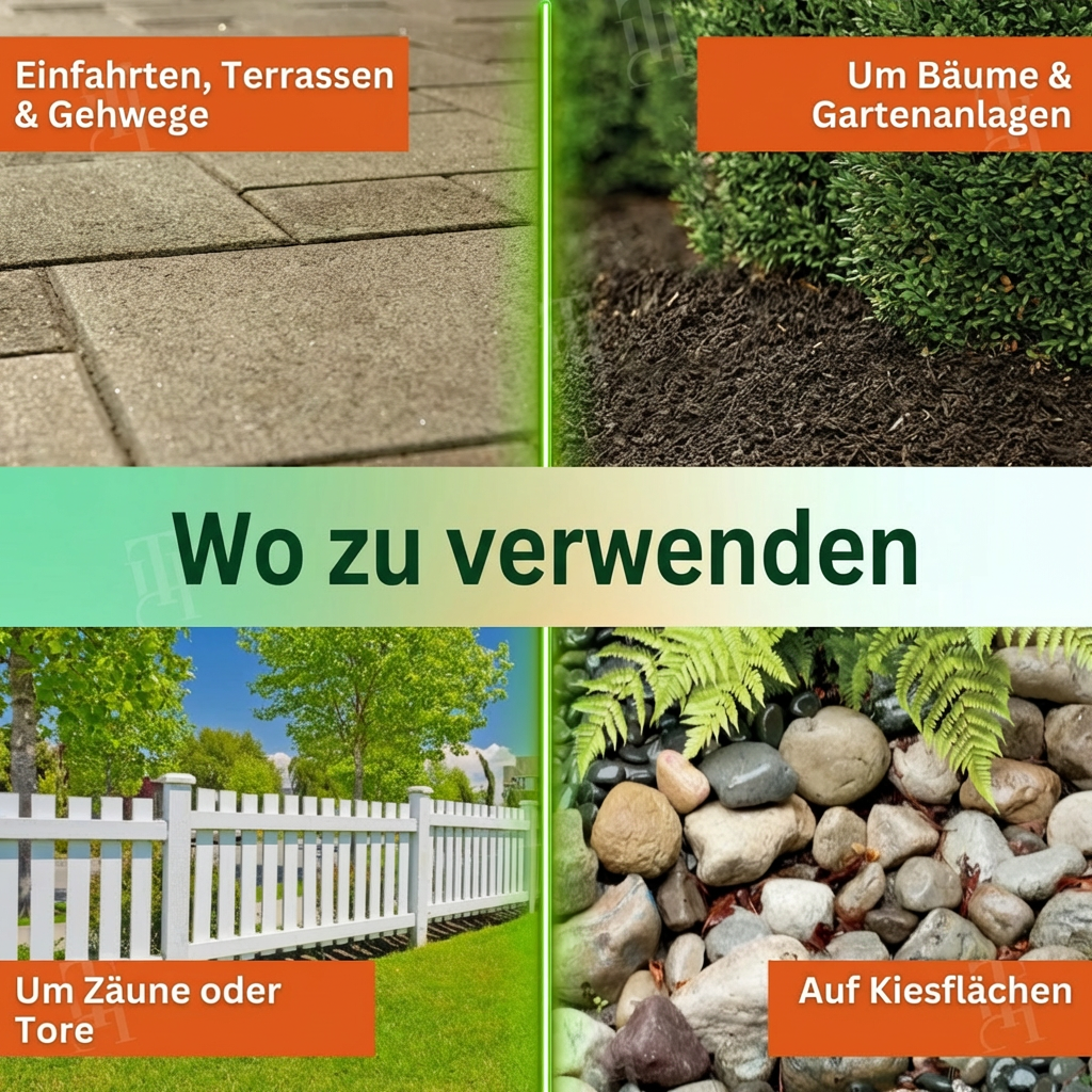 ⚡ Vernichtet bis in die Wurzel! | ⏱️ Unkrautfrei in nur 6 Stunden! | AEXZR® 2-in-1 Unkrautvernichter Pro