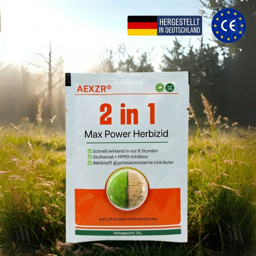 ⚡ Vernichtet bis in die Wurzel! | ⏱️ Unkrautfrei in nur 6 Stunden! | AEXZR® 2-in-1 Unkrautvernichter Pro