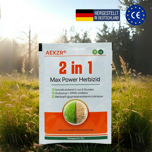⚡ Vernichtet bis in die Wurzel! | ⏱️ Unkrautfrei in nur 6 Stunden! | AEXZR® 2-in-1 Unkrautvernichter Pro