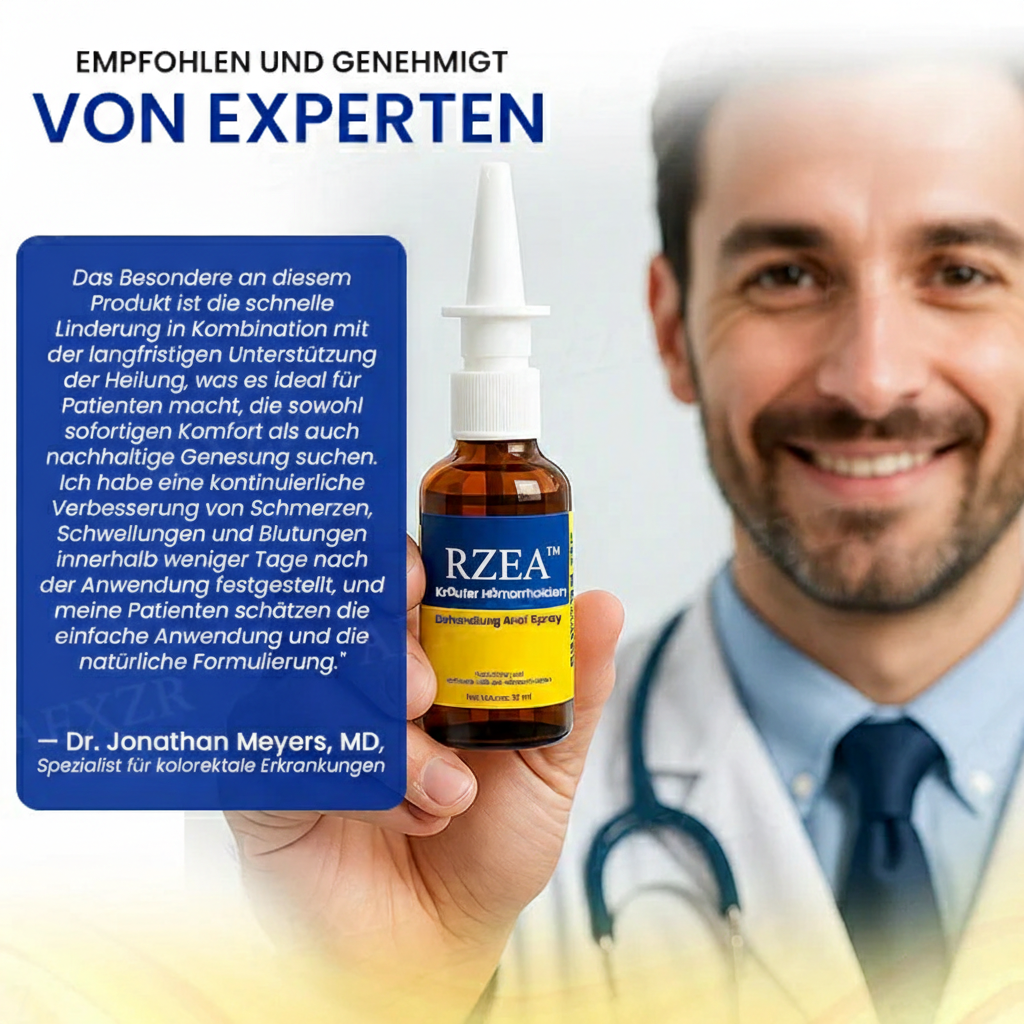 🌟 Offizieller Shop | 🛡️ Sofortige Linderung bei Stechen & Brennen! RZXEA™ Kräuter Hämorrhoiden Behandlung Anal Spray