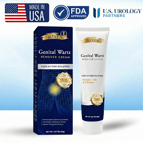 🌟 Official Store | 🛡️ Painless Removal in Just 3 Days! Clinical-Grade Sensitive Formula. RZXEA™ Genital Warts Remover Cream.