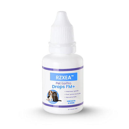 🌟 Offizieller Shop | ✨ Schluss mit Geruch & Juckreiz – für perfekt saubere Ohren!RZXEA™ Pet EarPro Tropfen FM+