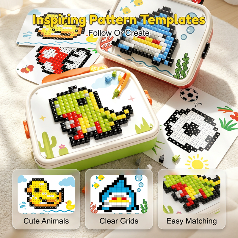 🍄50 % RABATT⏰ Kreatives 3D‑Pilz‑Steckpuzzle, fördert Feinmotorik & Problemlösefähigkeit bei Kleinkindern