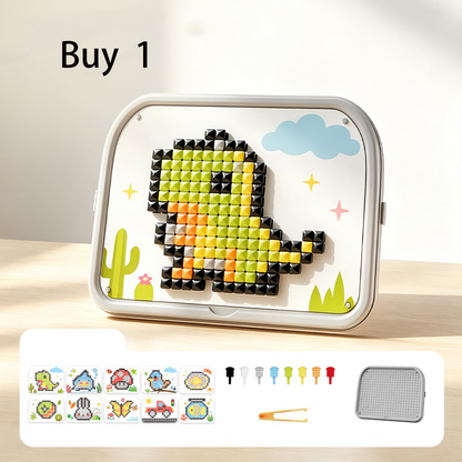 🍄50 % RABATT⏰ Kreatives 3D‑Pilz‑Steckpuzzle, fördert Feinmotorik & Problemlösefähigkeit bei Kleinkindern