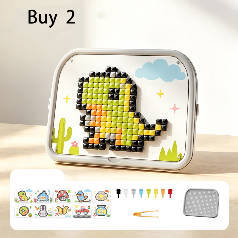 🍄50 % RABATT⏰ Kreatives 3D‑Pilz‑Steckpuzzle, fördert Feinmotorik & Problemlösefähigkeit bei Kleinkindern
